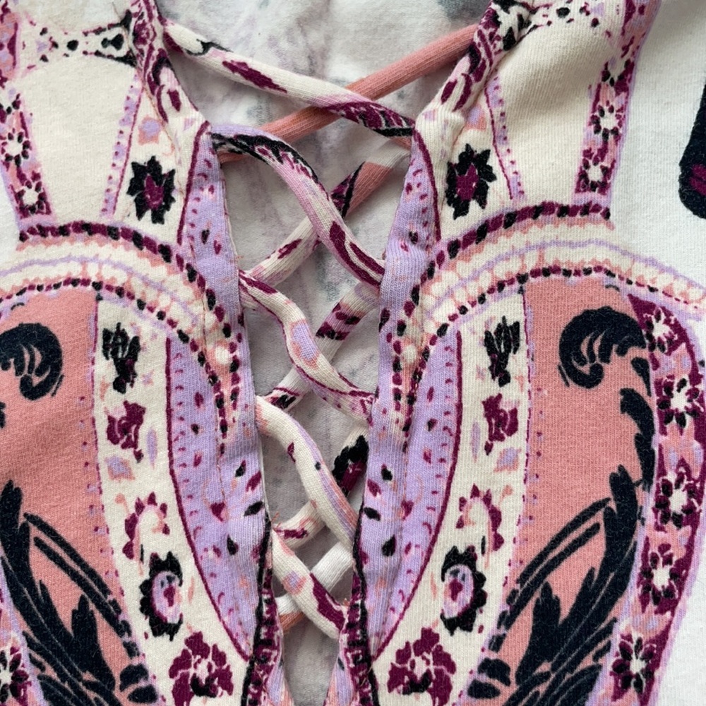 Free People | Pick a Place Paisley Bodysuit - Picture 4 of 12